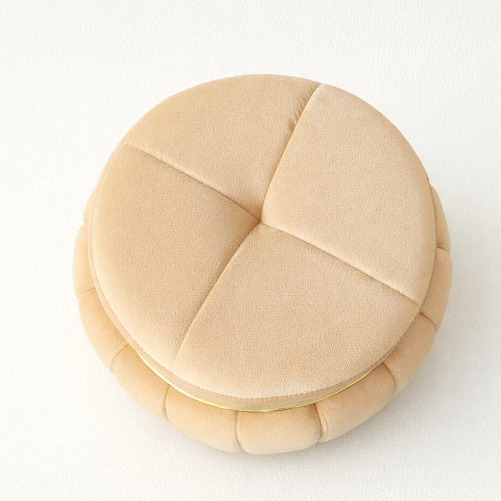 Cream Ottoman Stool