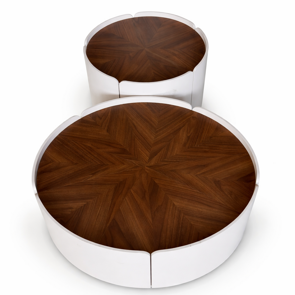 Walnut Duo Coffee Table