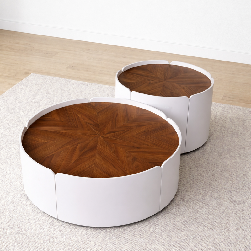 Walnut Duo Coffee Table